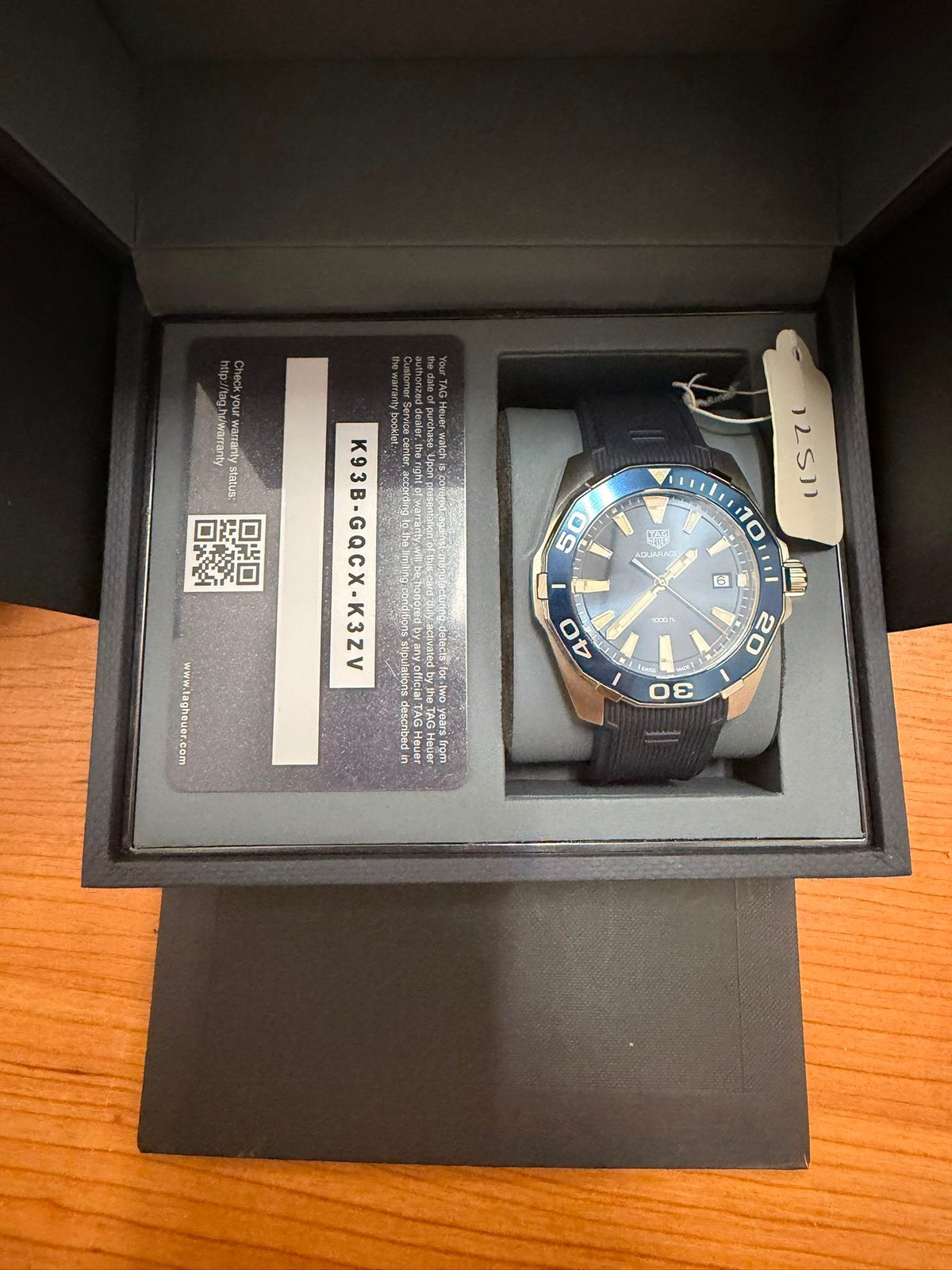 Horloge TAG Heuer AQUARACER nieuw, Ophalen, Zo goed als nieuw, Overige merken