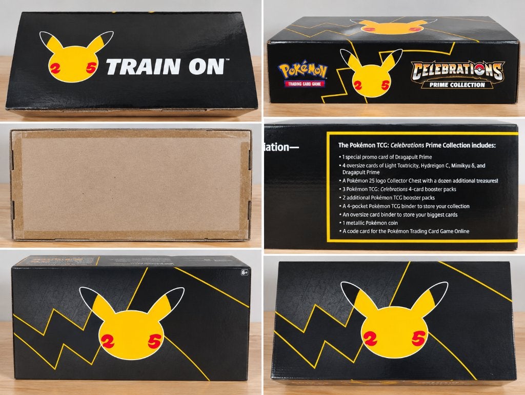 Pokémon celebrations Prime Collection 25th box  (gesealed!!), Hobby en Vrije tijd, Ophalen of Verzenden, Nieuw, Overige typen