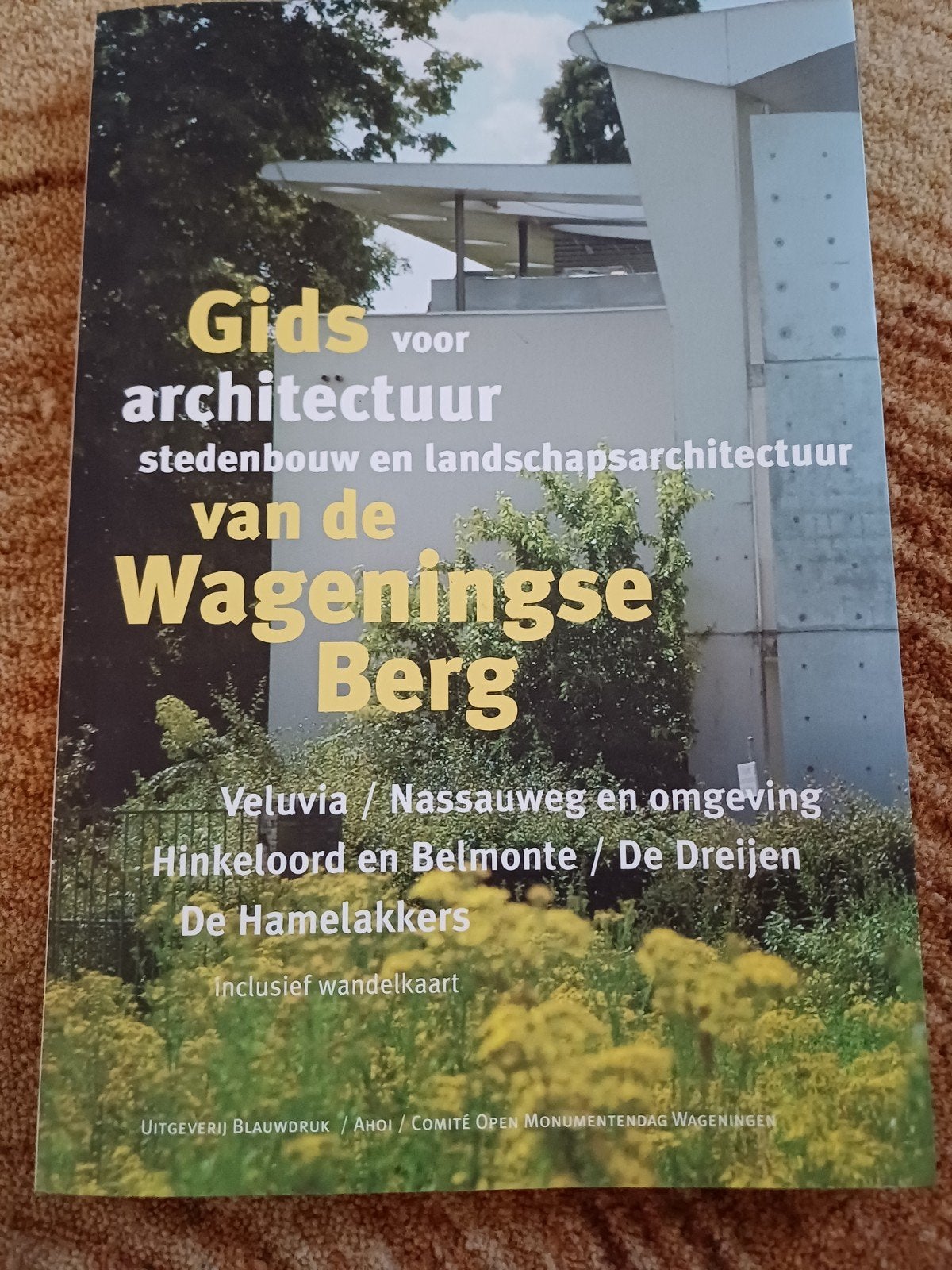 Gids voor architectuur Wageningse Berg incl. wandelkaart, Ophalen of Verzenden, Zo goed als nieuw, Architectuur algemeen, Onbekend