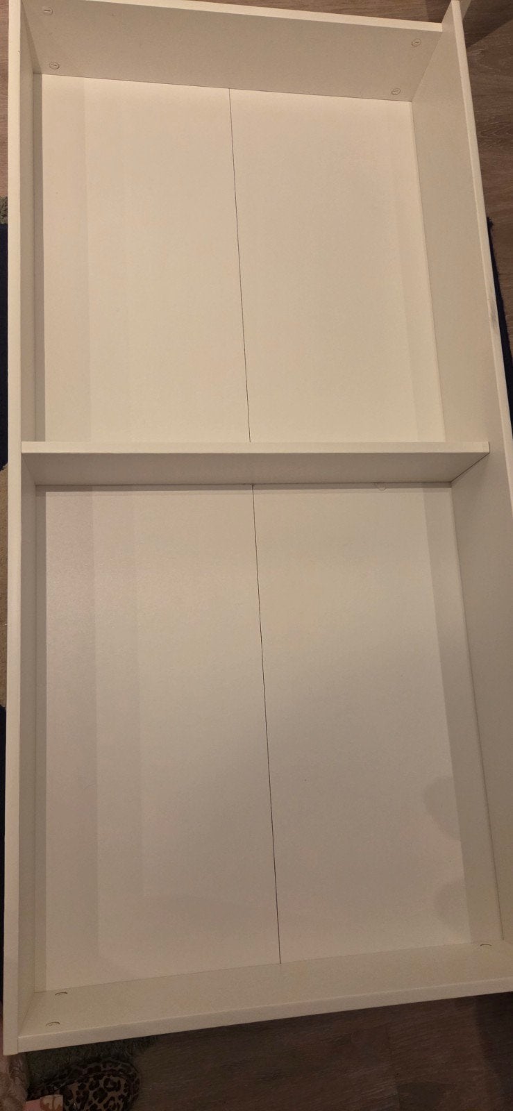 IKEA SONGESAND lades voor bed, wit 2 stuks, Ophalen, 100 tot 150 cm, Zo goed als nieuw, Minder dan 100 cm