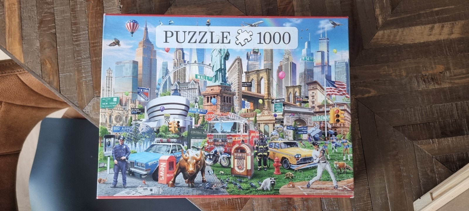 Puzzel New York. 1000 stukjes, Ophalen, Gebruikt
