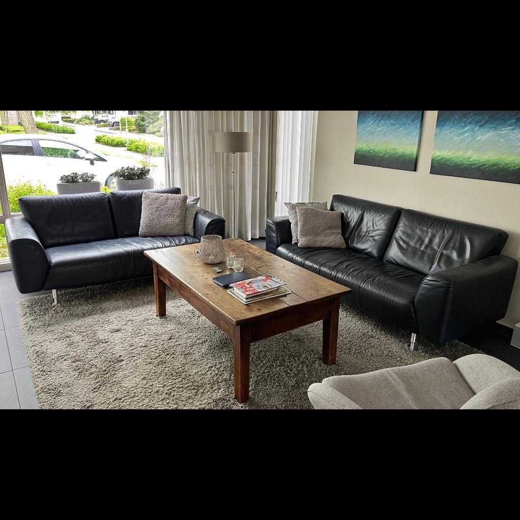2 en 3 zits Rolf Benz Banken, Huis en Inrichting, Ophalen, Gebruikt, Overige maten, 150 tot 200 cm