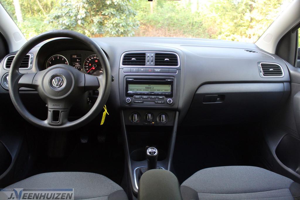 Volkswagen Polo 1.4-16V Comfortline 2010 Cruise (bj 2010), Voorwielaandrijving, 4 cilinders, Zwart, Origineel Nederlands
