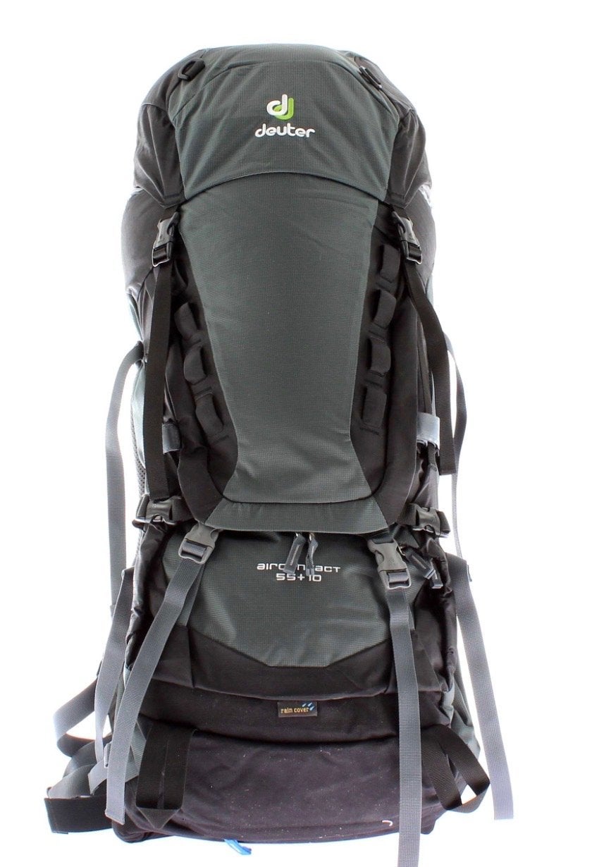 Deuter Aircontact 55 + 10 Trekkingrugzak, Ophalen of Verzenden, Zo goed als nieuw, Rugzak