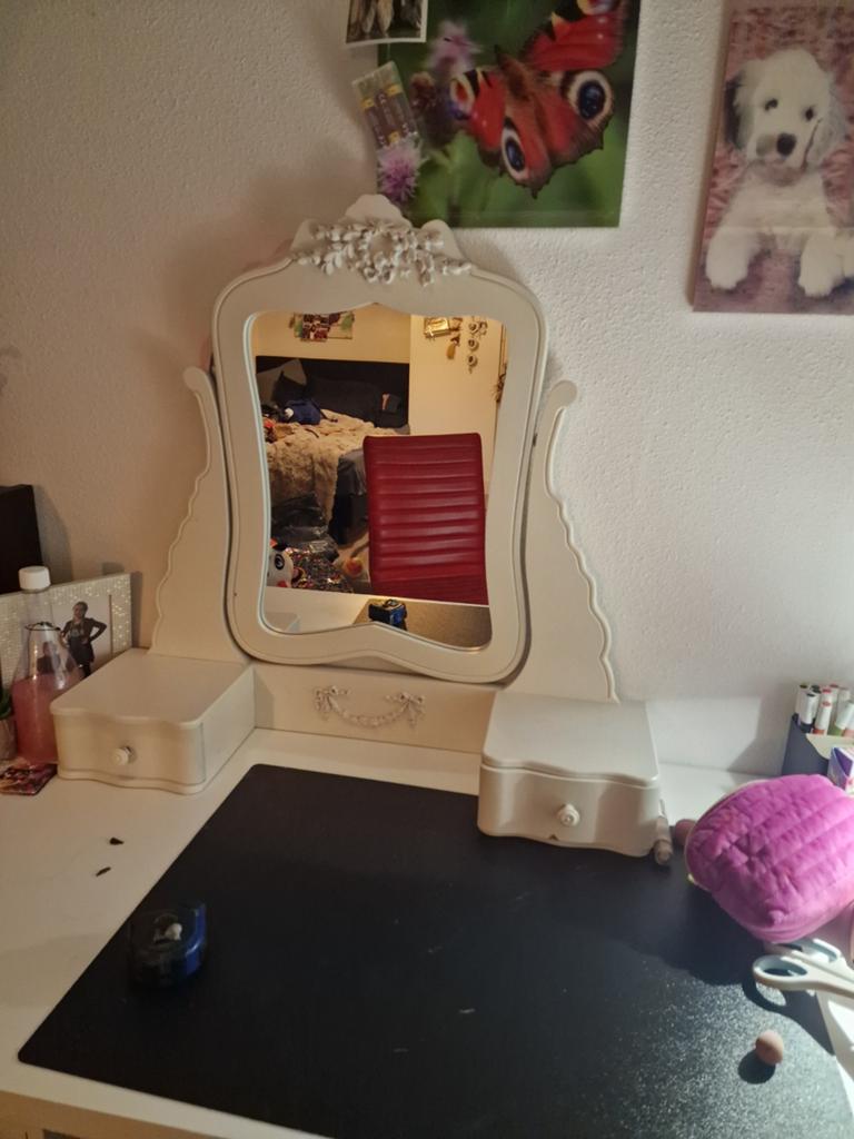 Bureau spiegel, Huis en Inrichting, Bureaus, Ophalen of Verzenden
