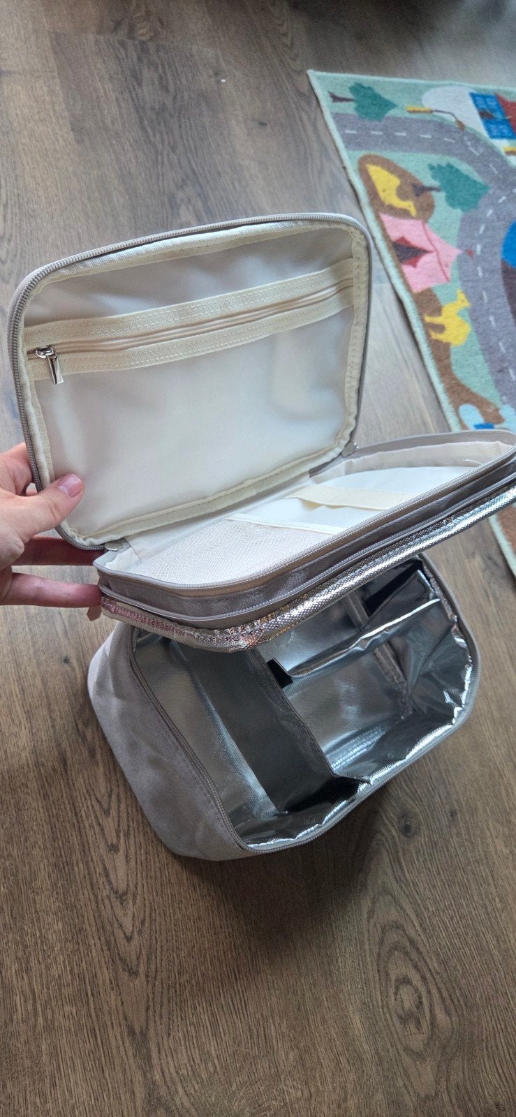 Nieuwe koeltas met compartimenten - Ideaal voor lunch/baby, Ophalen of Verzenden, Nieuw