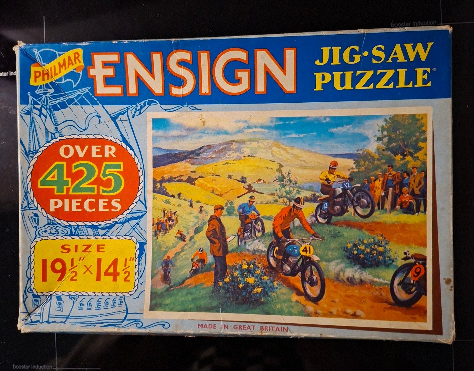 Philmar Ensign legpuzzel - motorcross, Ophalen, Minder dan 500 stukjes, Gebruikt, Legpuzzel