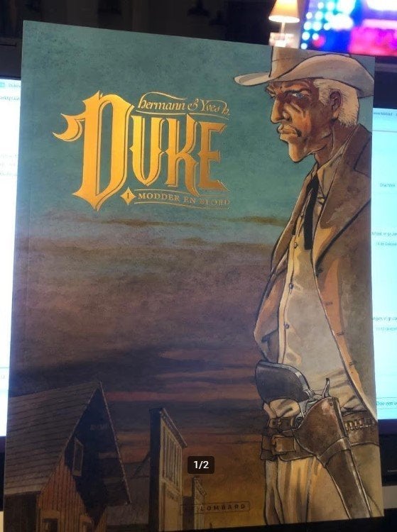 Modder en bloed duke c3 r1, Boeken, Eén stripboek, Ophalen of Verzenden, Zo goed als nieuw