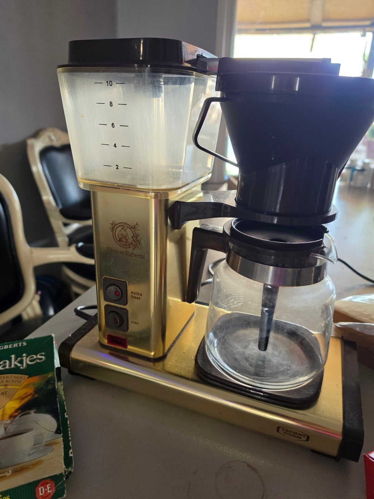 Douwe Egberts Koffiezetapparaat Excellent 10 S, Ophalen, Gebruikt, 10 kopjes of meer, Koffiemachine