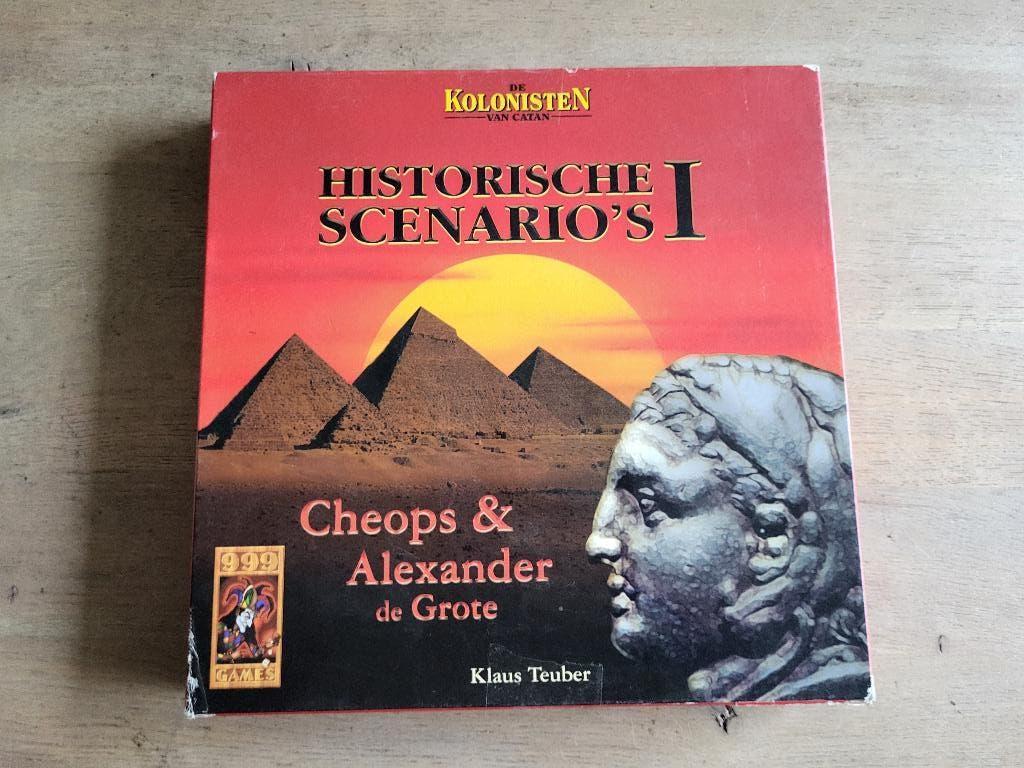 spel Kolonisten van Catan HIstorische Scenario's 1, Een of twee spelers, Ophalen of Verzenden, Gebruikt
