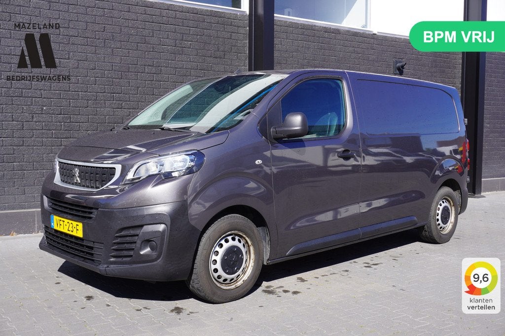 Peugeot Expert 2.0 BlueHDI 180PK Automaat EURO 6 - A/C Clima, Stof, Gebruikt, 4 cilinders, Origineel Nederlands