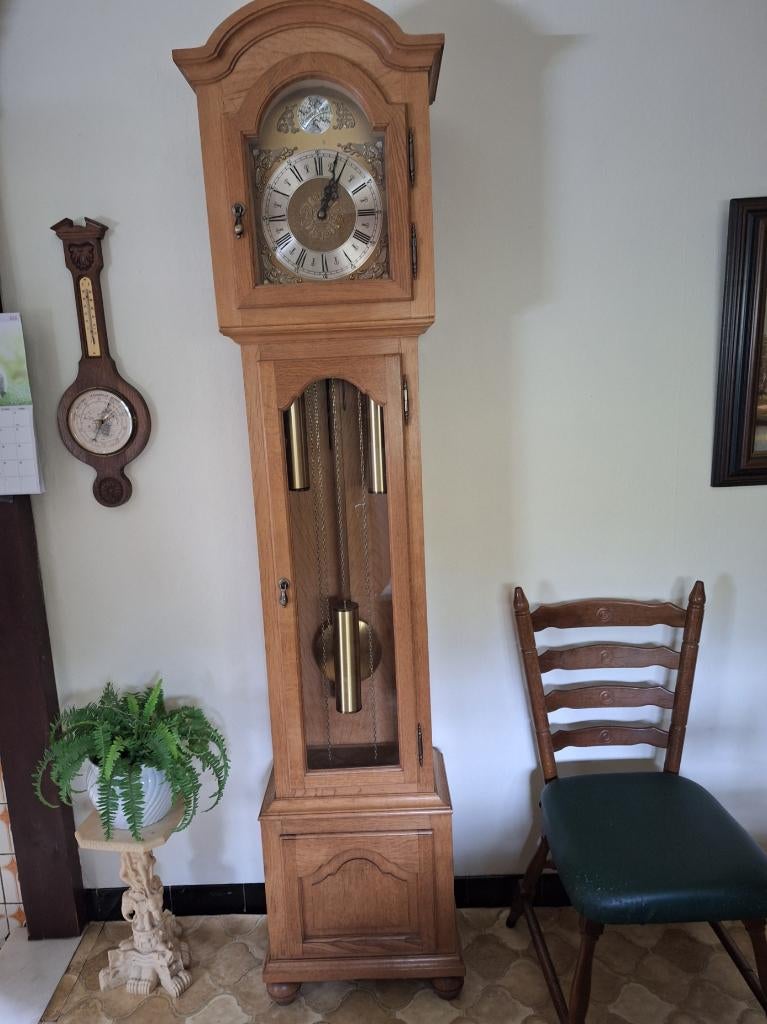 Wandklok, Huis en Inrichting, Ophalen of Verzenden, Zo goed als nieuw, Analoog, Wandklok