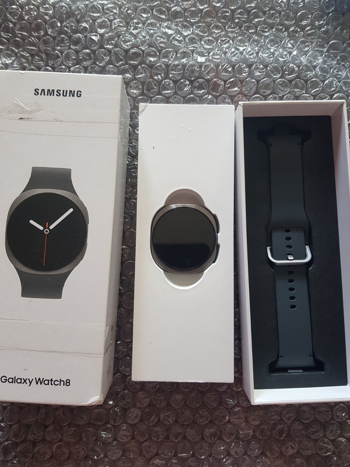 samsung watch 8  LTE, Sieraden, Tassen en Uiterlijk, Smartwatches, Ophalen, Nieuw, Zwart, Android