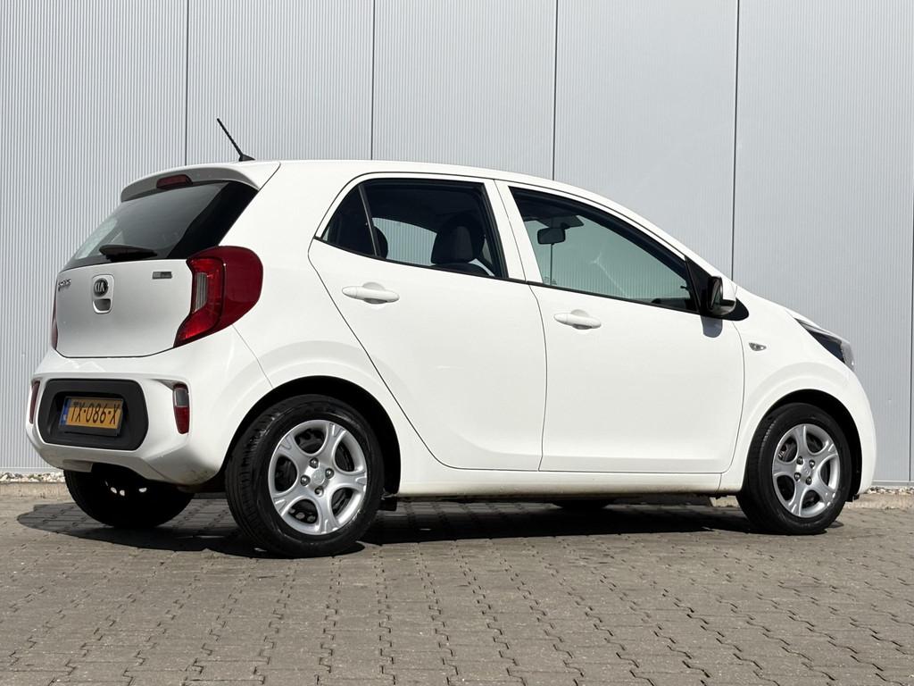 Kia Picanto 1.0 CVVT EconomyPlusLine / Airco / Cruise Contro, Auto's, Voorwielaandrijving, Stof, Gebruikt, Euro 6