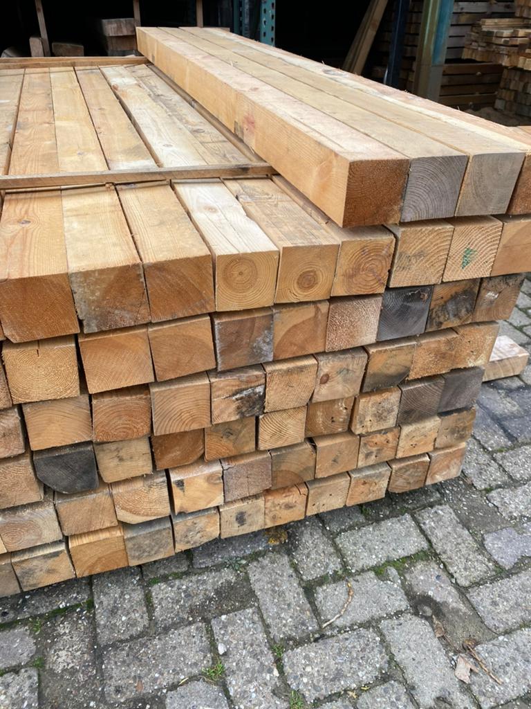 Overkapping palen, Ophalen, Zo goed als nieuw, 250 cm of meer, Palen