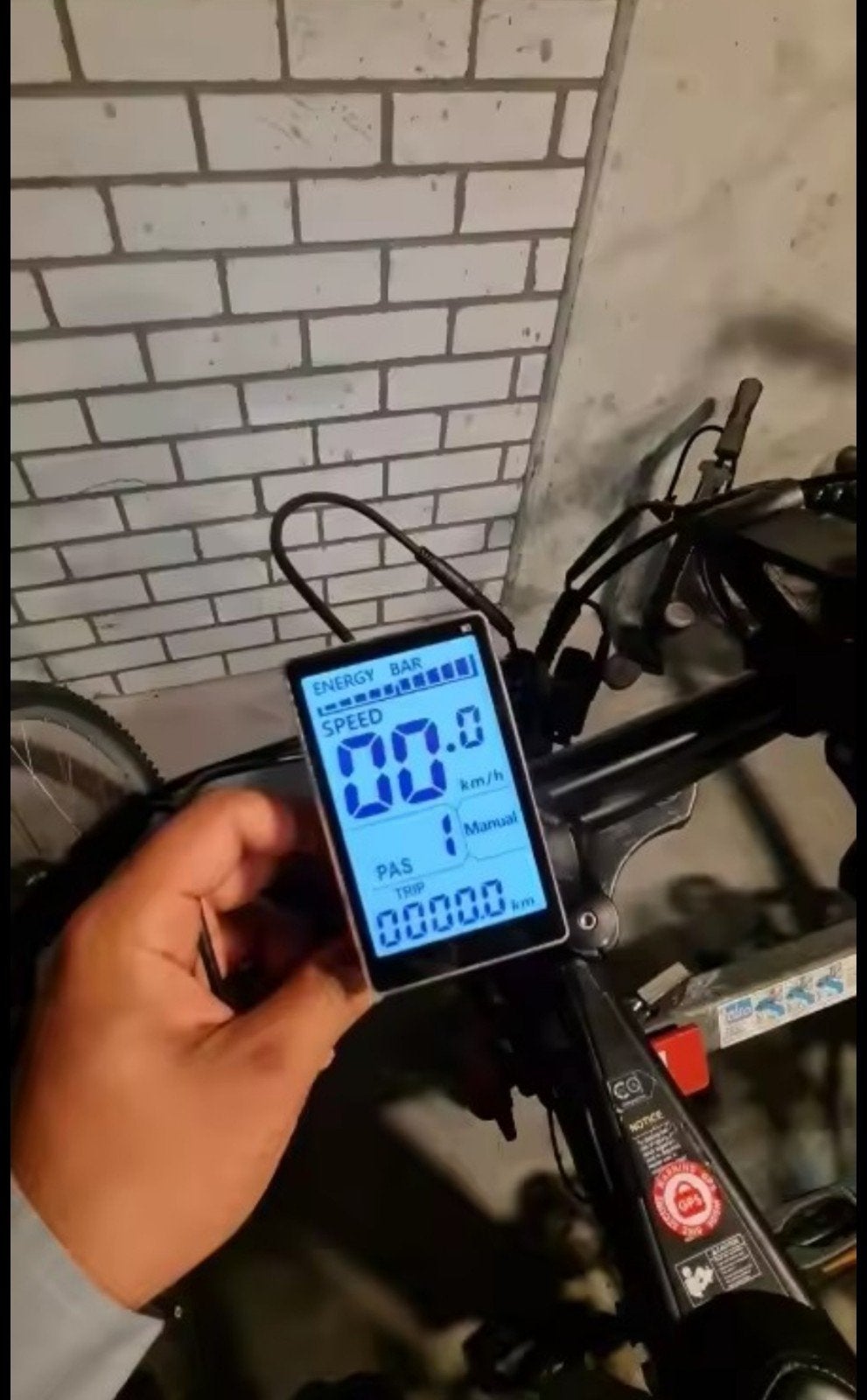 Fatbike M5 Scherm Nieuw 25 km/h, Fietsen en Brommers, Ophalen, Waterdicht, Nieuw