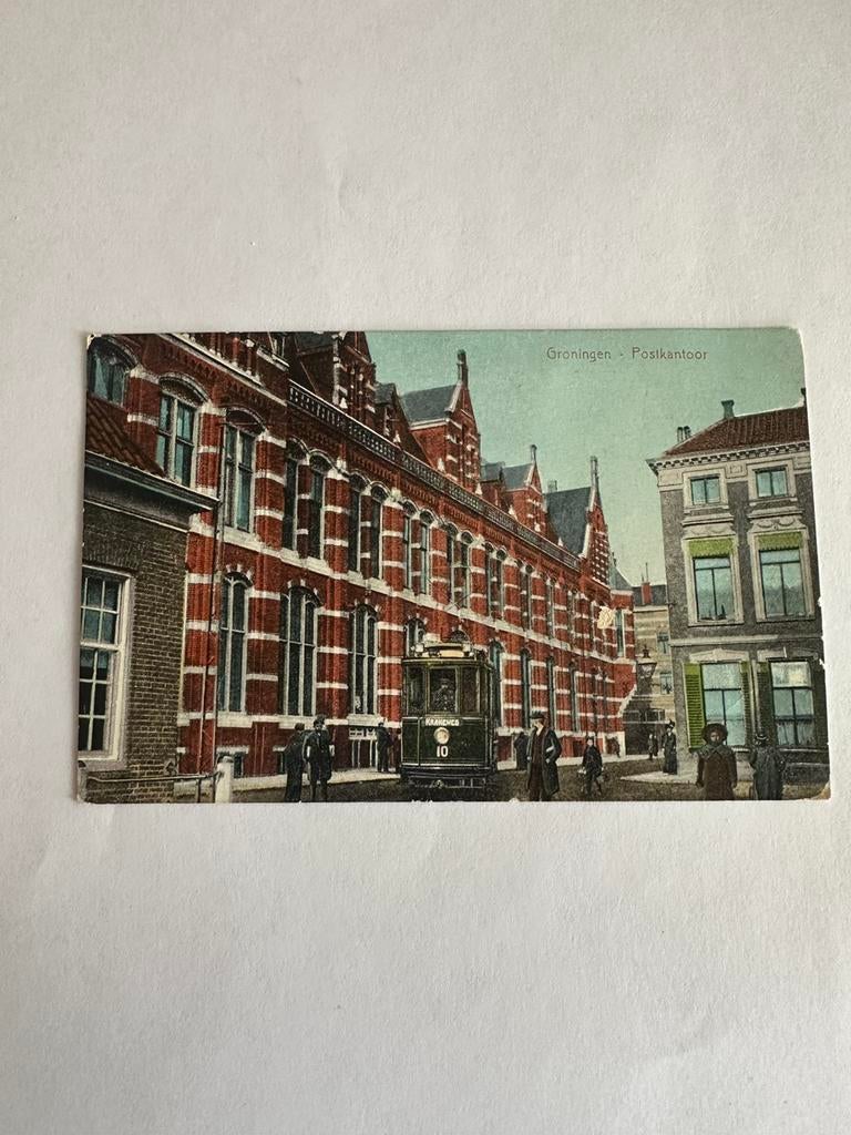 Oude ansichtkaart Groningen, Ophalen of Verzenden, Voor 1920, Groningen