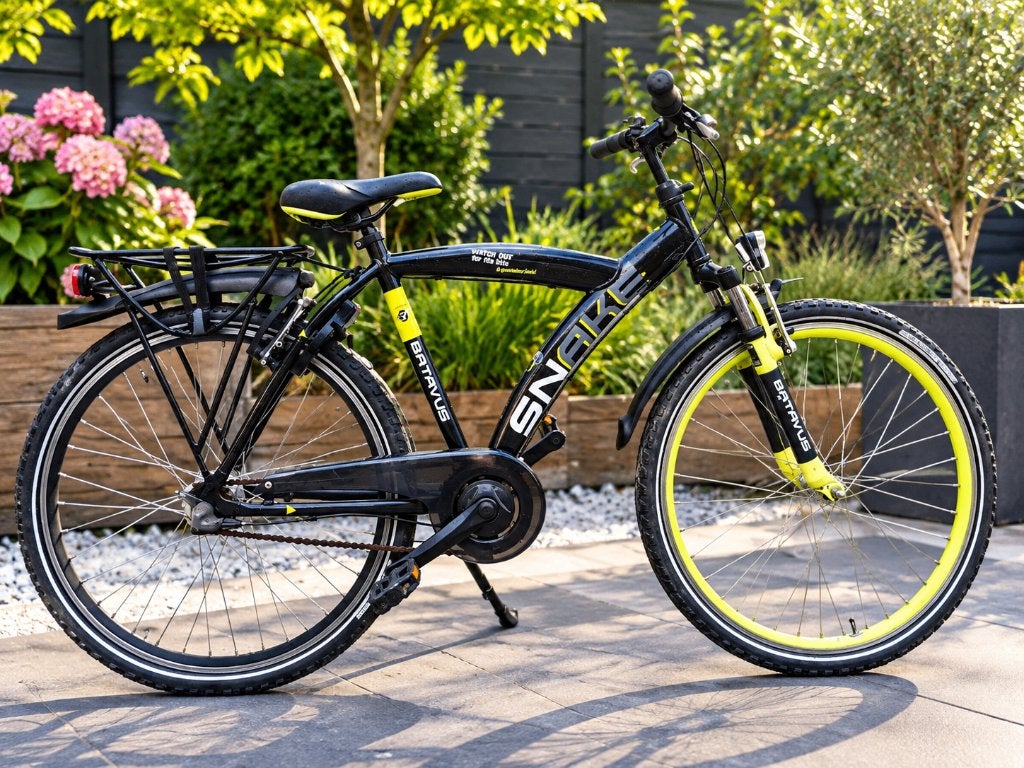 Batavus Snake 26 inch – 3 versnellingen – Nieuwe banden, Terugtraprem, Zo goed als nieuw, Batavus Snake, Handrem