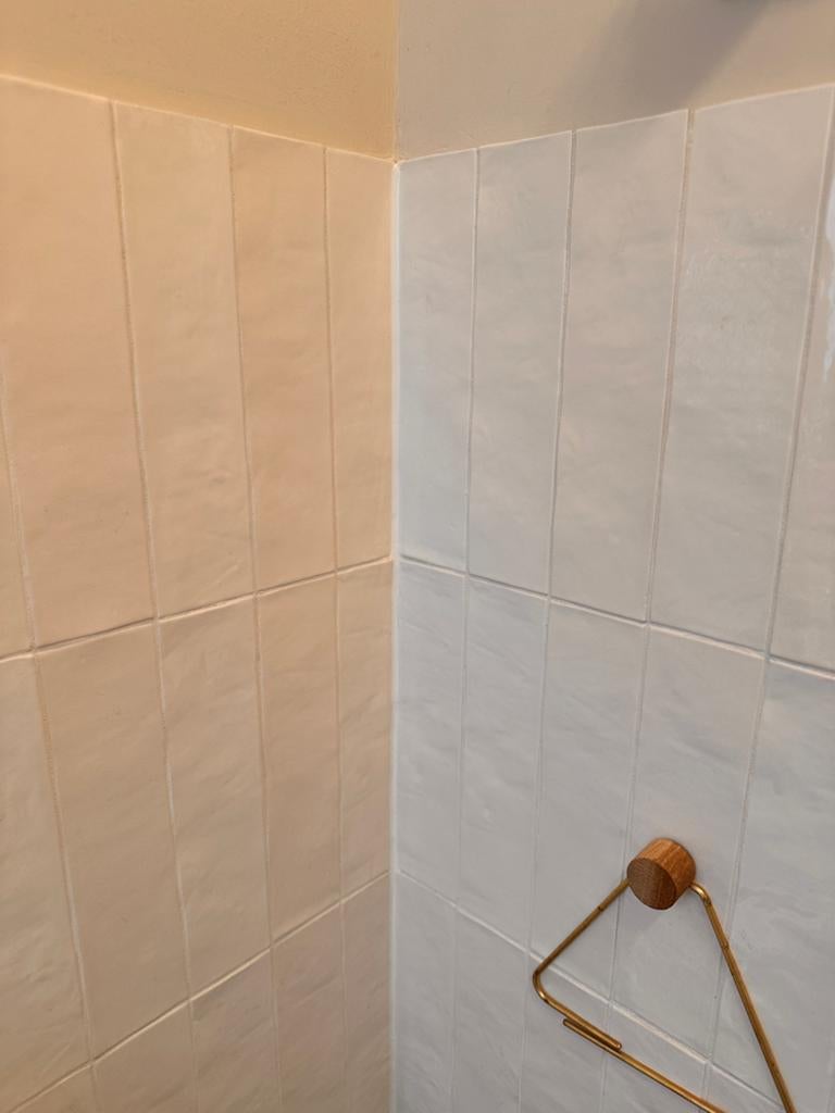 Tegel wit, Ophalen, Zo goed als nieuw, Minder dan 5 m², 20 tot 40 cm