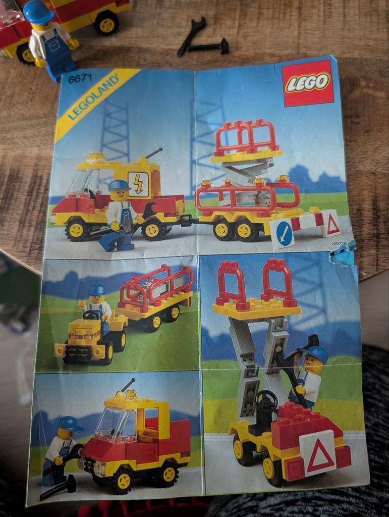 LEGO set 6671, genaamd Utility, Ophalen, Nieuw