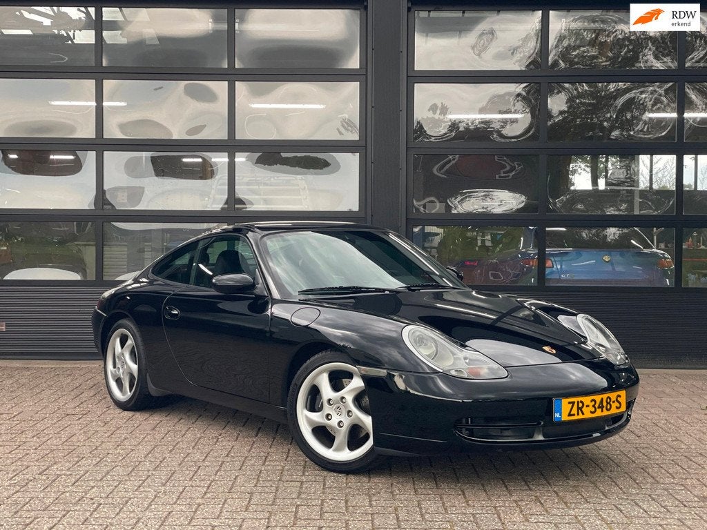 Porsche 911 3.4 Coupé Carrera, Auto's, Gebruikt, Zwart, 4 stoelen, Zwart