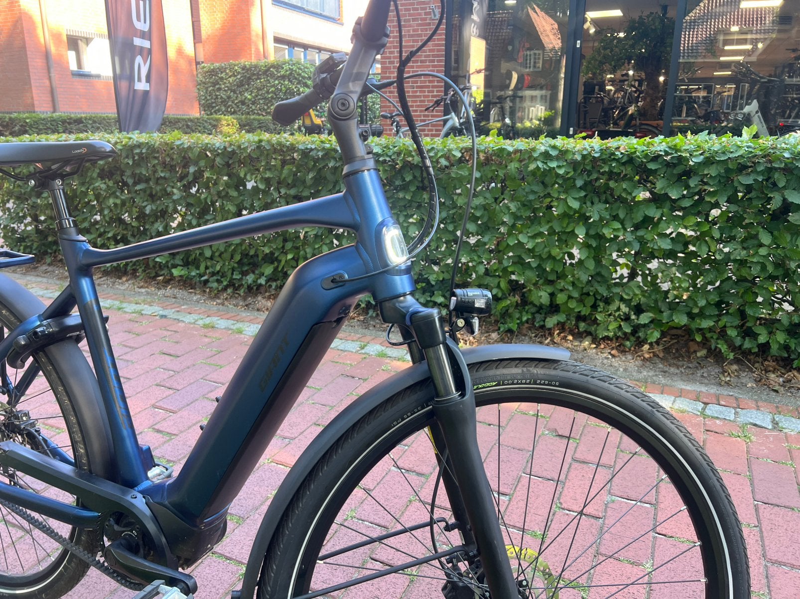 Giant Dailytour | Middenmotor | 600 Accu | Riem | H61 cm, Giant, Zo goed als nieuw, Zuidlaren, Info@fietscentrumzuidlaren.nl