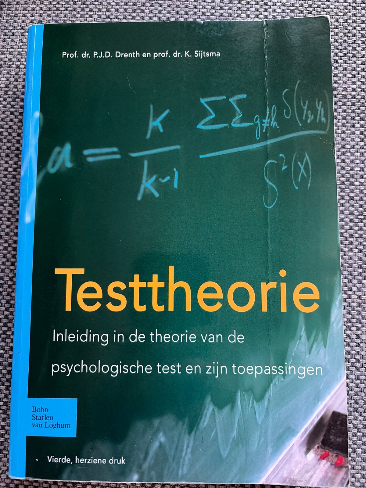 Testtheorie - Inleiding psychologische test (RUG), Ophalen of Verzenden, Gamma, Gelezen, WO