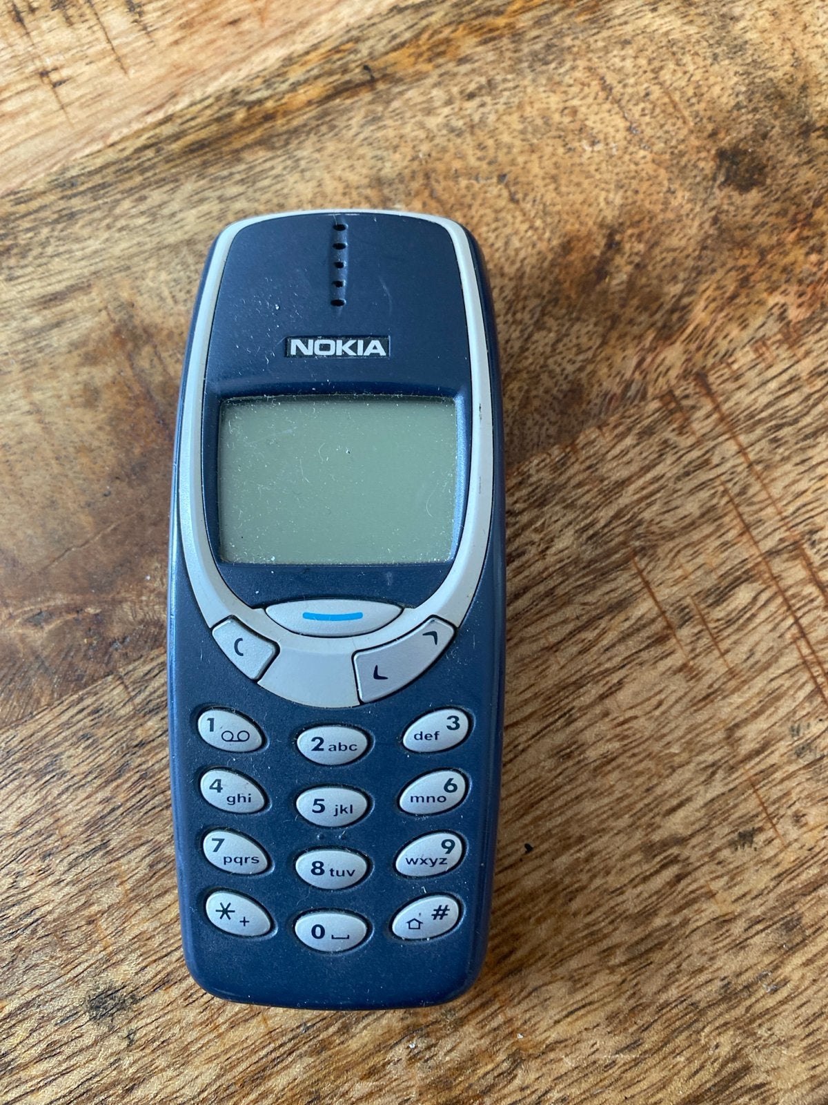 Nokia 3310 - Klassieke Mobiele Telefoon, Gebruikt, Blauw, Geen camera, Fysiek toetsenbord
