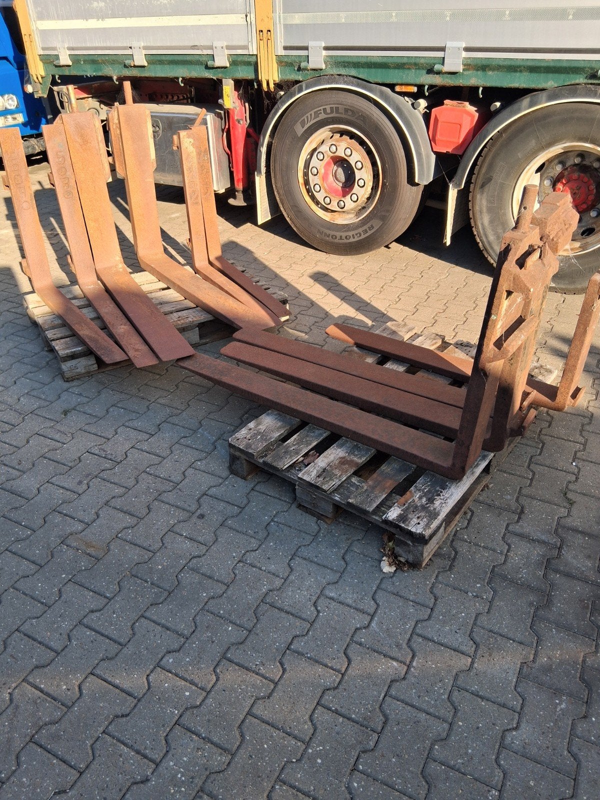 Diverse palletvorken en lepels, Ophalen of Verzenden