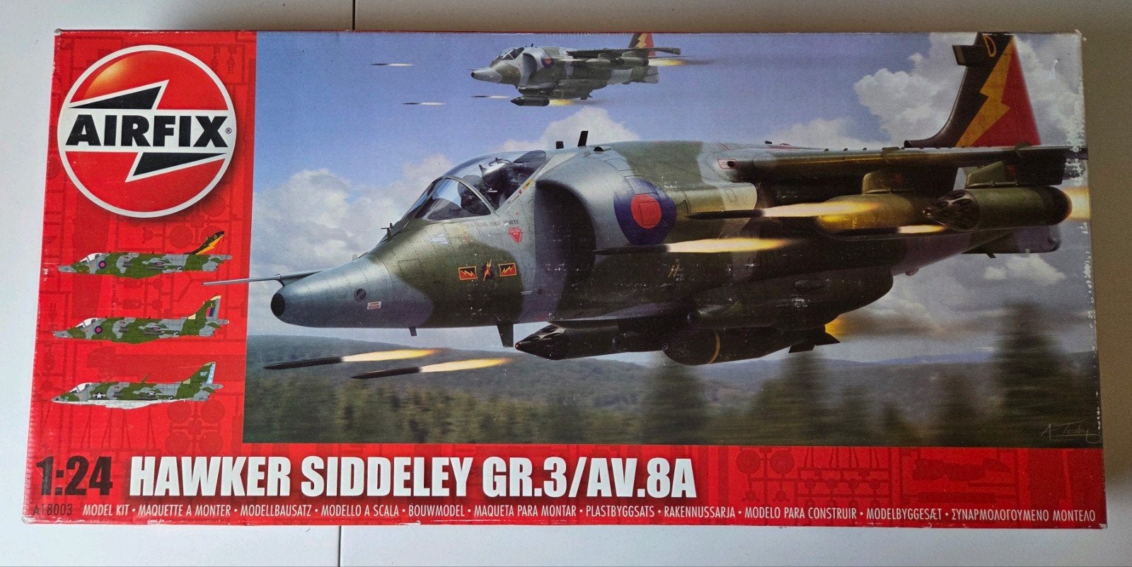 Airfix Hawker Siddeley GR.3/AV.8A 1:24
Number:, Ophalen of Verzenden, Nieuw, 1:72 tot 1:144, Overige merken