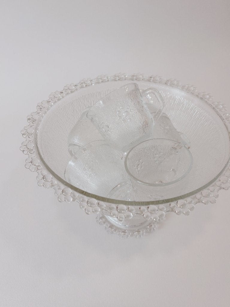 VINTAGE PUNCH SET, 7-DELIG | MASSERINI BAROCCO, Ophalen of Verzenden