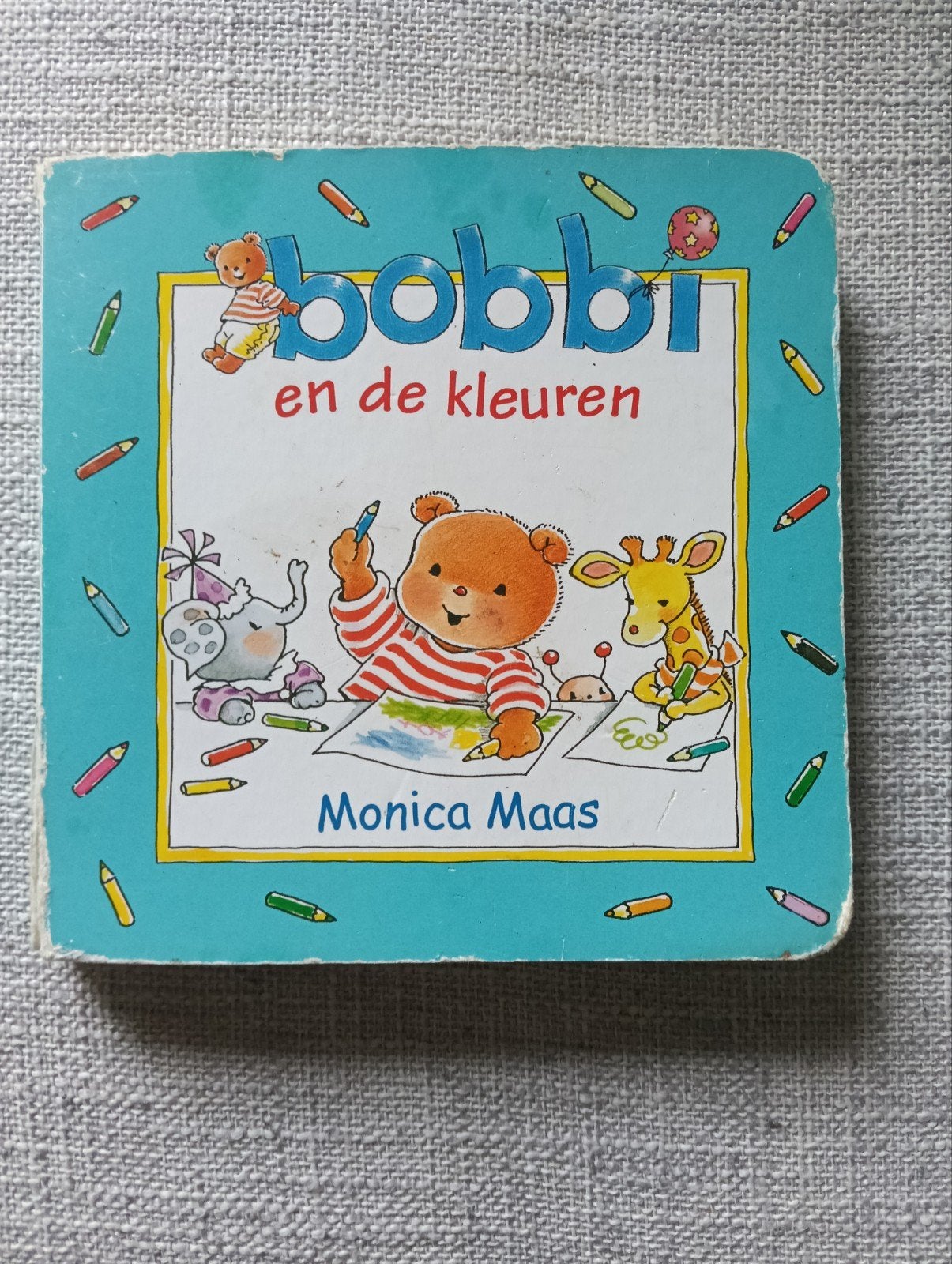 Bobbi en de kleuren - Monica Maas (Prentenboek), Ophalen of Verzenden, Gelezen, Monica Maas, 2 tot 3 jaar