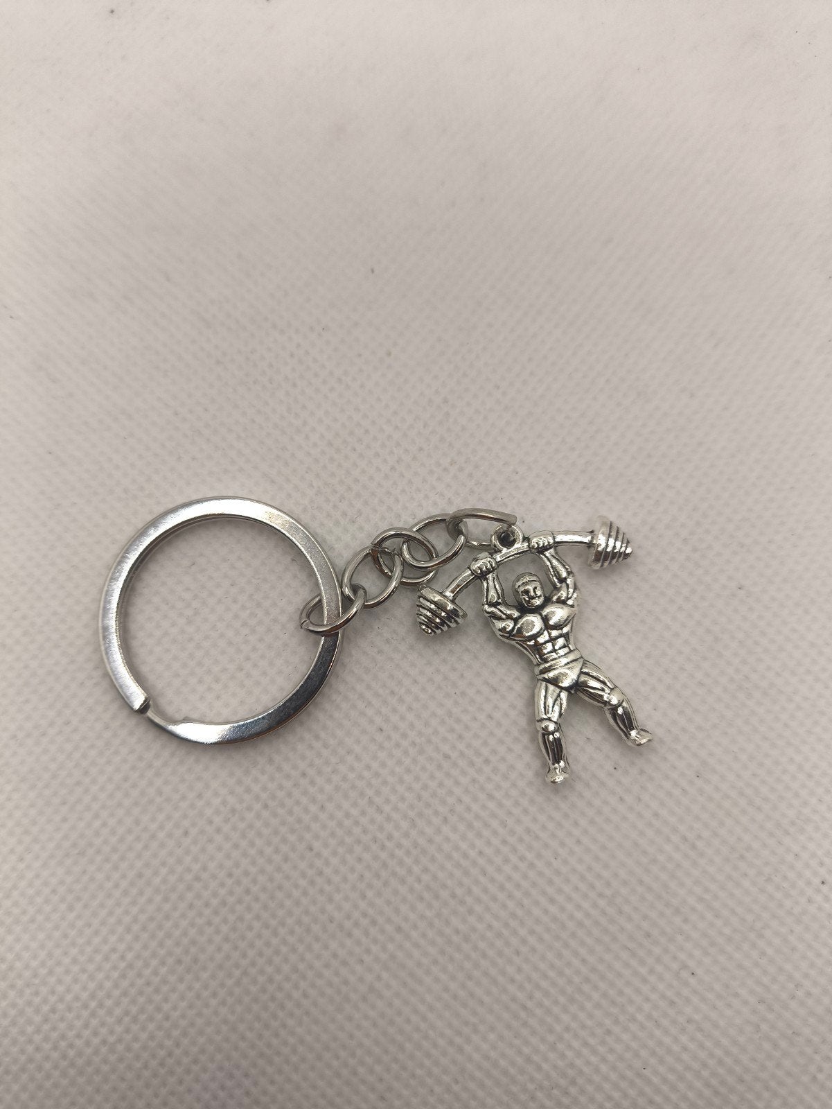 Leuke bodybuilding gym sleutelhanger - nieuw, Ophalen of Verzenden, Zo goed als nieuw