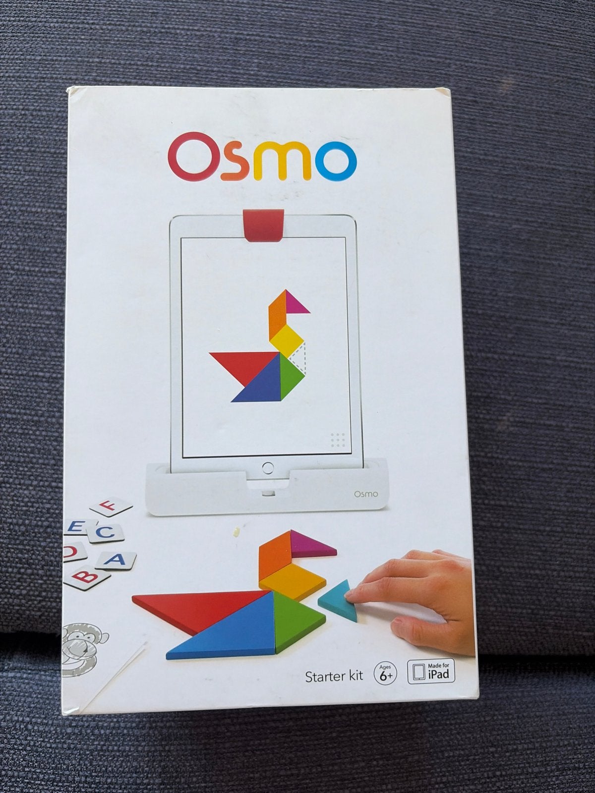 Osmo Starter Kit met Tangram, Base en Words voor iPad, Ophalen of Verzenden, Zo goed als nieuw, Puzzelen