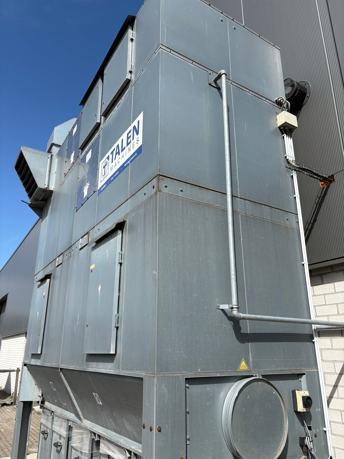 Riedex MD-450 Stofafzuiging - 11800 m³/u, 12 kW, Ophalen