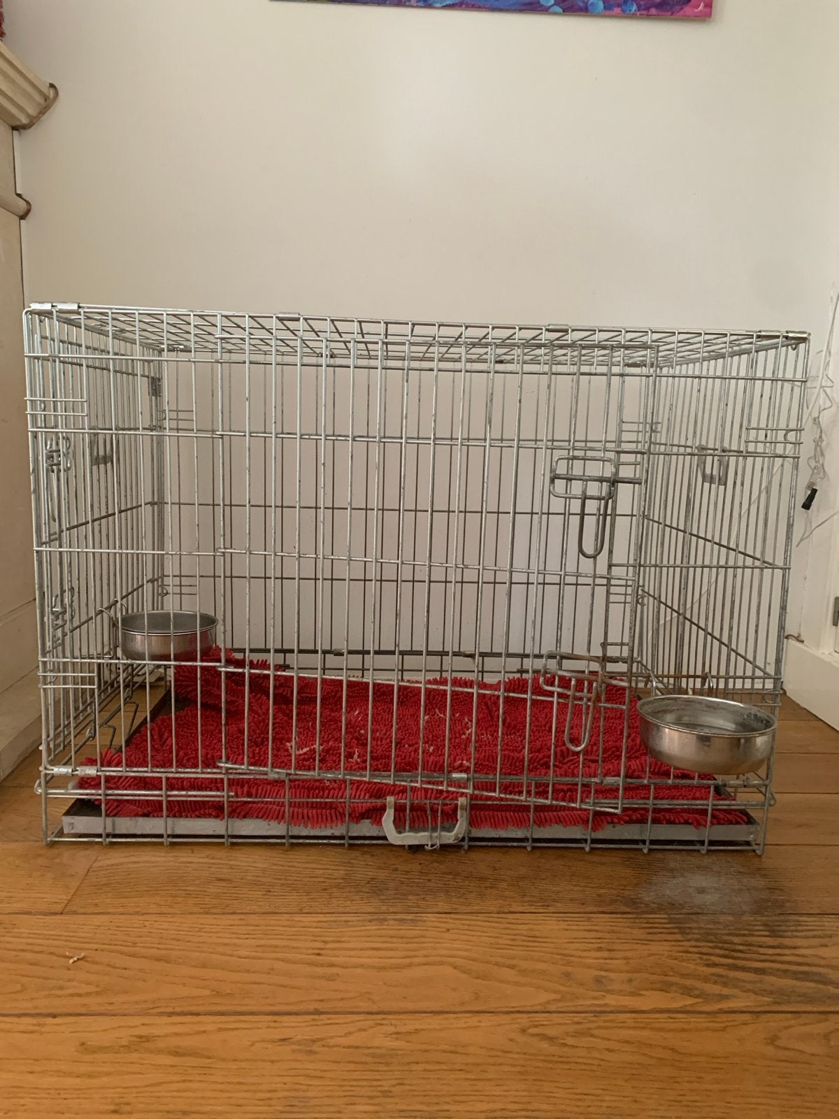 Opvouwbare hondenbench 90 x 56 en 66 hoog, Ophalen of Verzenden, Gebruikt