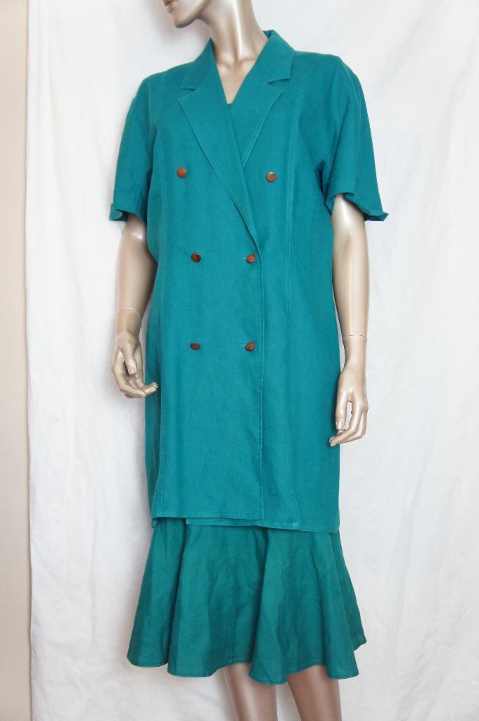 MAX MARA set maat 42 PURE LINEN, Kostuum of Pak, Maat 42/44 (L), Ophalen of Verzenden, Zo goed als nieuw