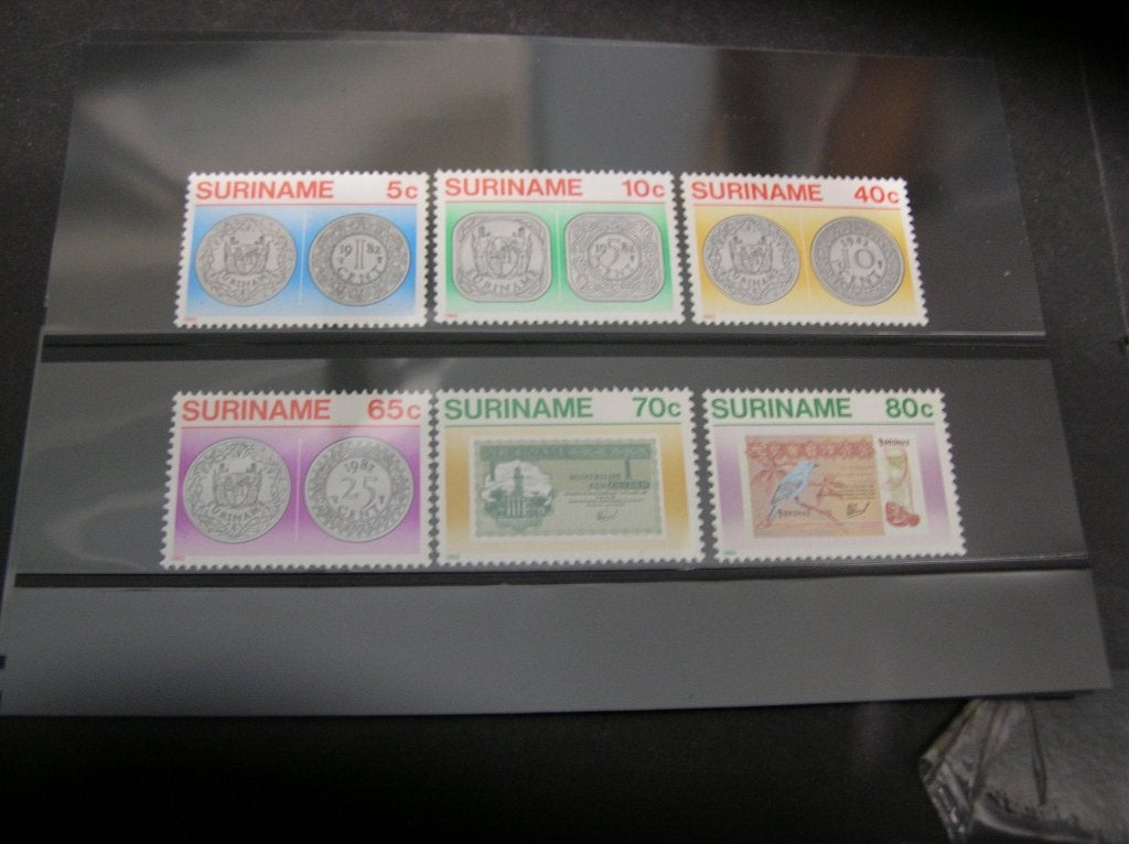 Suriname 1983  Munten en bankbiljetten, Verzenden, Postfris