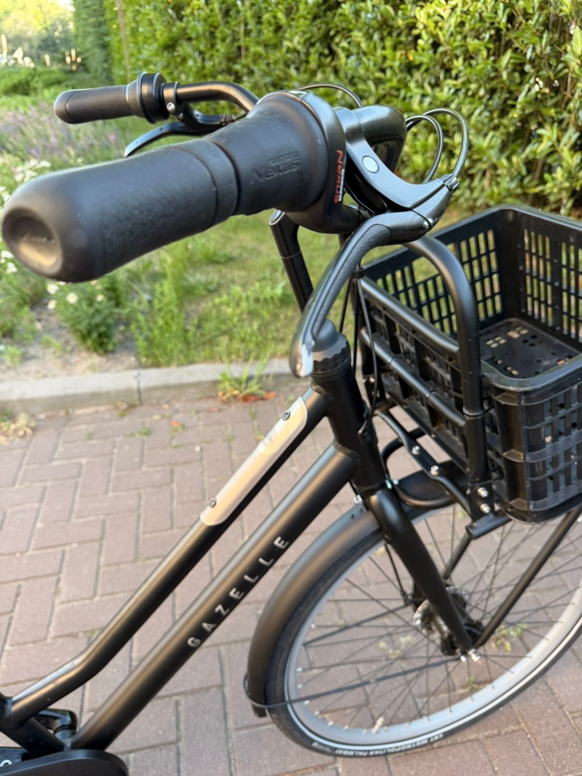 ZGAN - Gazelle HeavyDutyNL transportfiets - 59 Inch - Zwart, Versnellingen, Ophalen of Verzenden, Zo goed als nieuw, 57 tot 61 cm