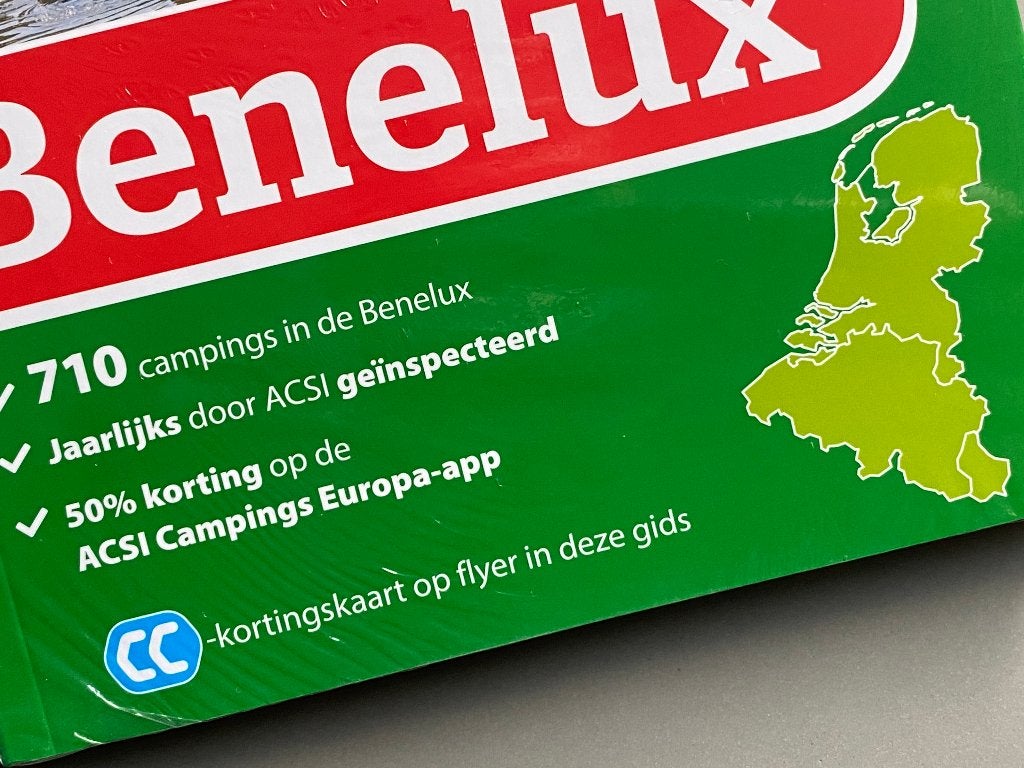 ACSI Campinggids - Benelux 2024 Nieuw in seal!, Overige merken, Europa, Nieuw, Ophalen of Verzenden