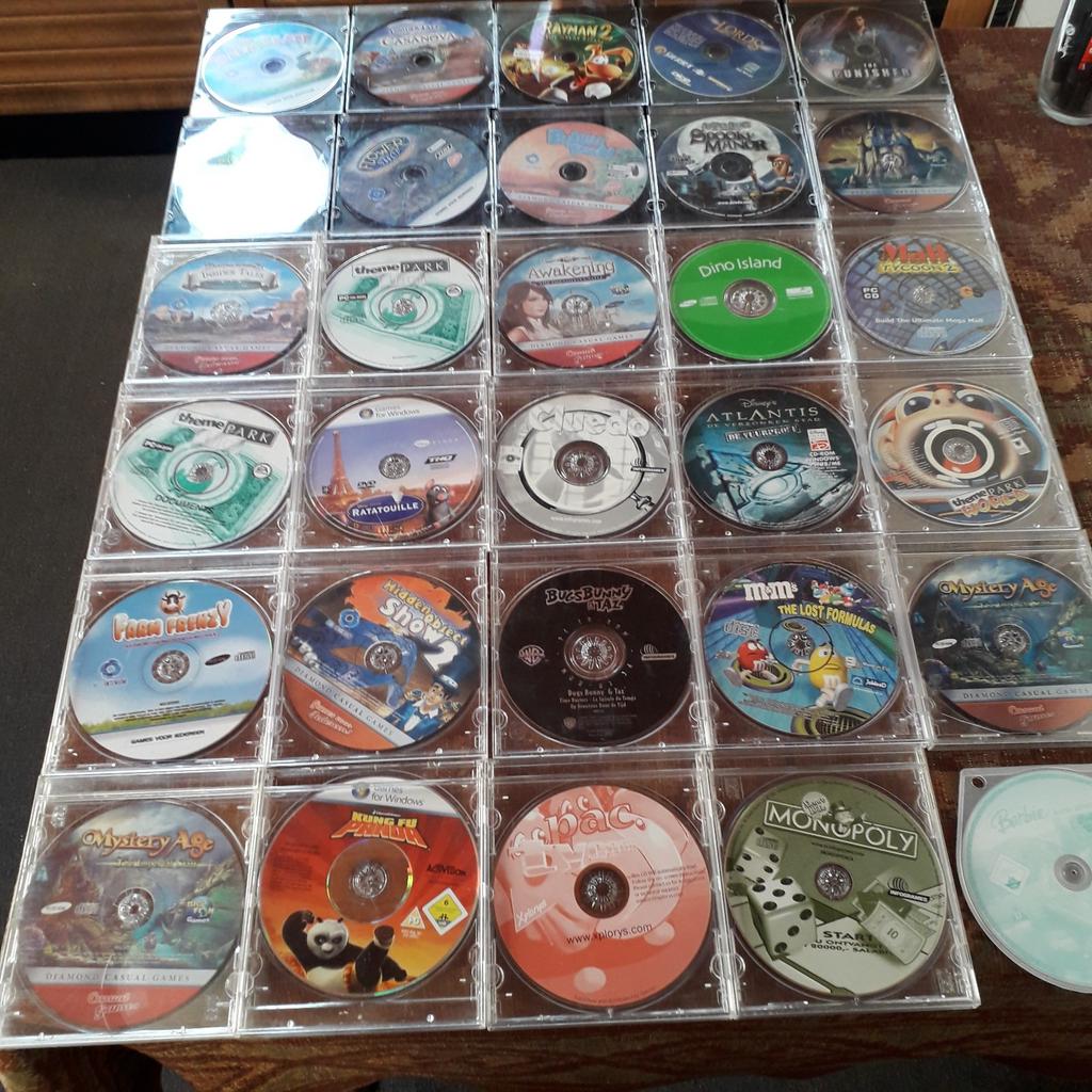 Vintage Games voor iedereen pc cd-rom computers spelletjes, Spelcomputers en Games, 3 spelers of meer, Ophalen, Zo goed als nieuw