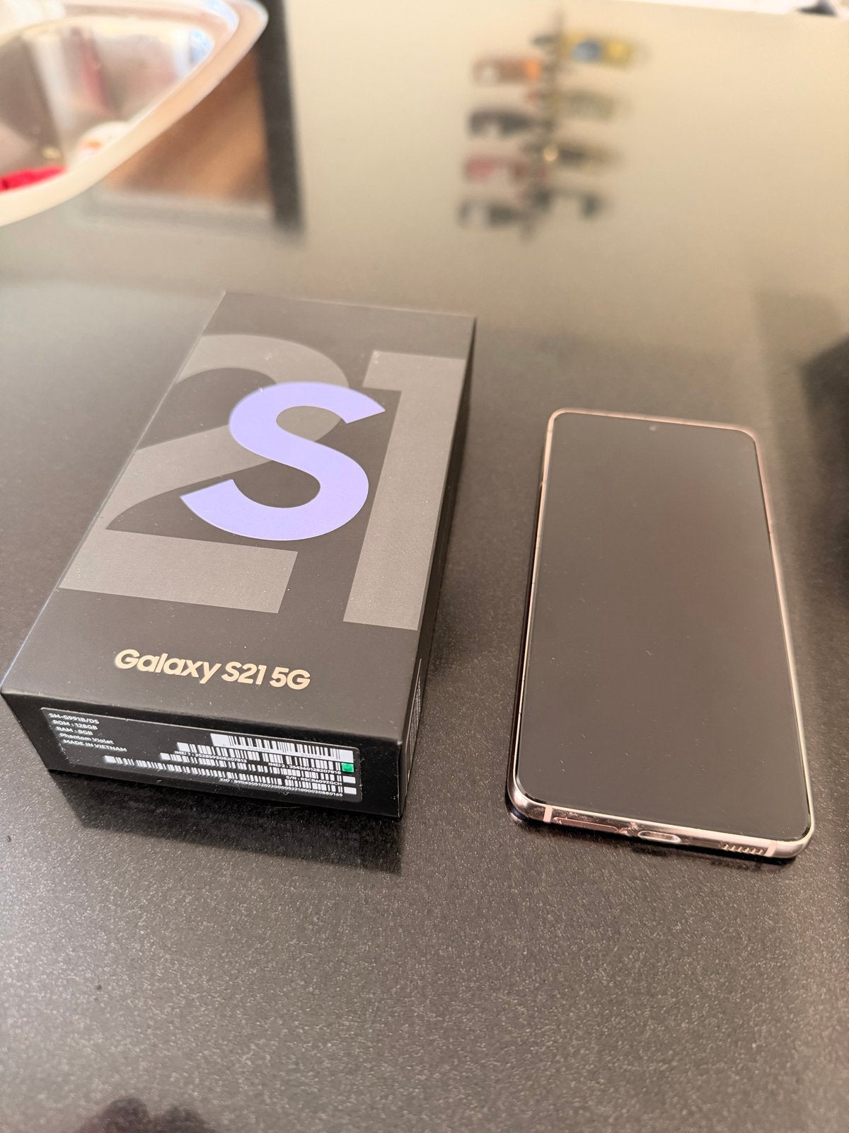 Samsung Galaxy S21 128GB Phantom Violet, Paars, Touchscreen, Ophalen of Verzenden, Zo goed als nieuw