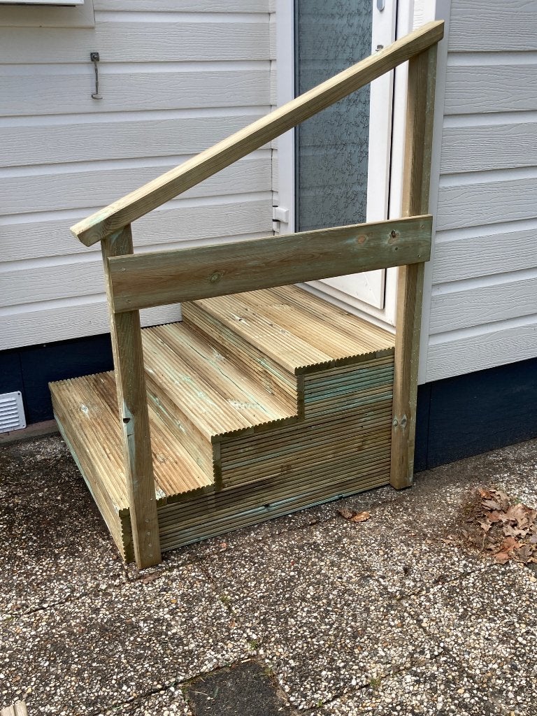 Opstap "Deluxe" in ELKE MAAT leverbaar!, Caravans en Kamperen, Caravan accessoires, Ophalen of Verzenden, Nieuw