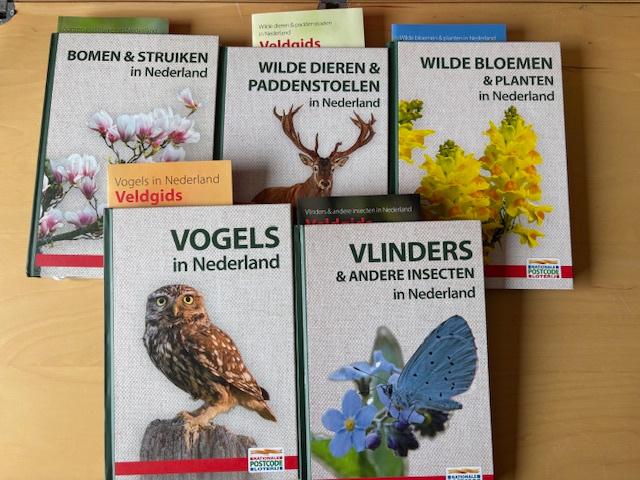 5 x postcode loterij natuurgidsjes, Ophalen of Verzenden, Zo goed als nieuw, Bloemen, Planten en Bomen
