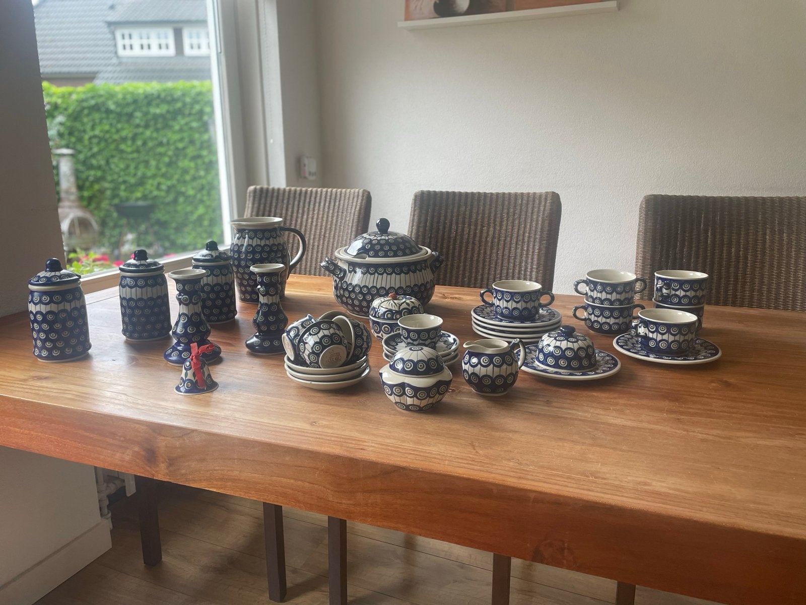 Uitgebreid 6-delig koffie- en soepservies met extra's, Ophalen