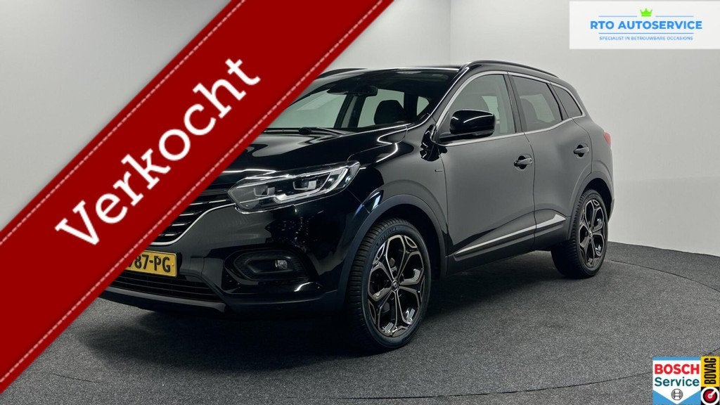 Renault Kadjar 1.3 TCe Black Edition TREKHAAK CARPLAY NAVI E, Auto's, Renault, Kadjar, Gebruikt, 4 cilinders, Met garantie (alle)