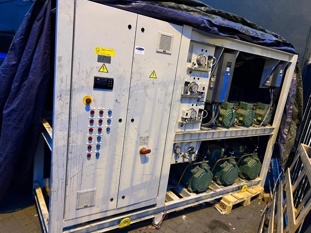 Refra CO2 booster koelunit 2021 – 6x Bitzer – supermarkt, Ophalen, Gebruikt