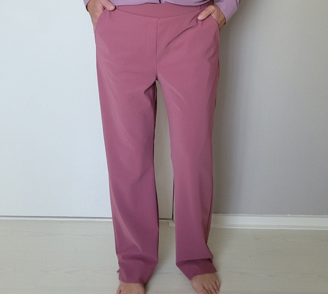 Studio Anneloes Anne Bonded broek XXL Vintage Berry Travel, Studio Anneloes, Verzenden, Maat 46/48 (XL) of groter, Zo goed als nieuw