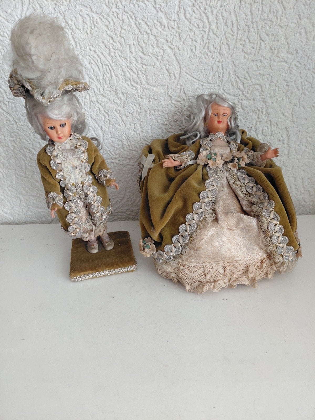 Louis XIV en Mad de pompadour, Ophalen of Verzenden, Pop