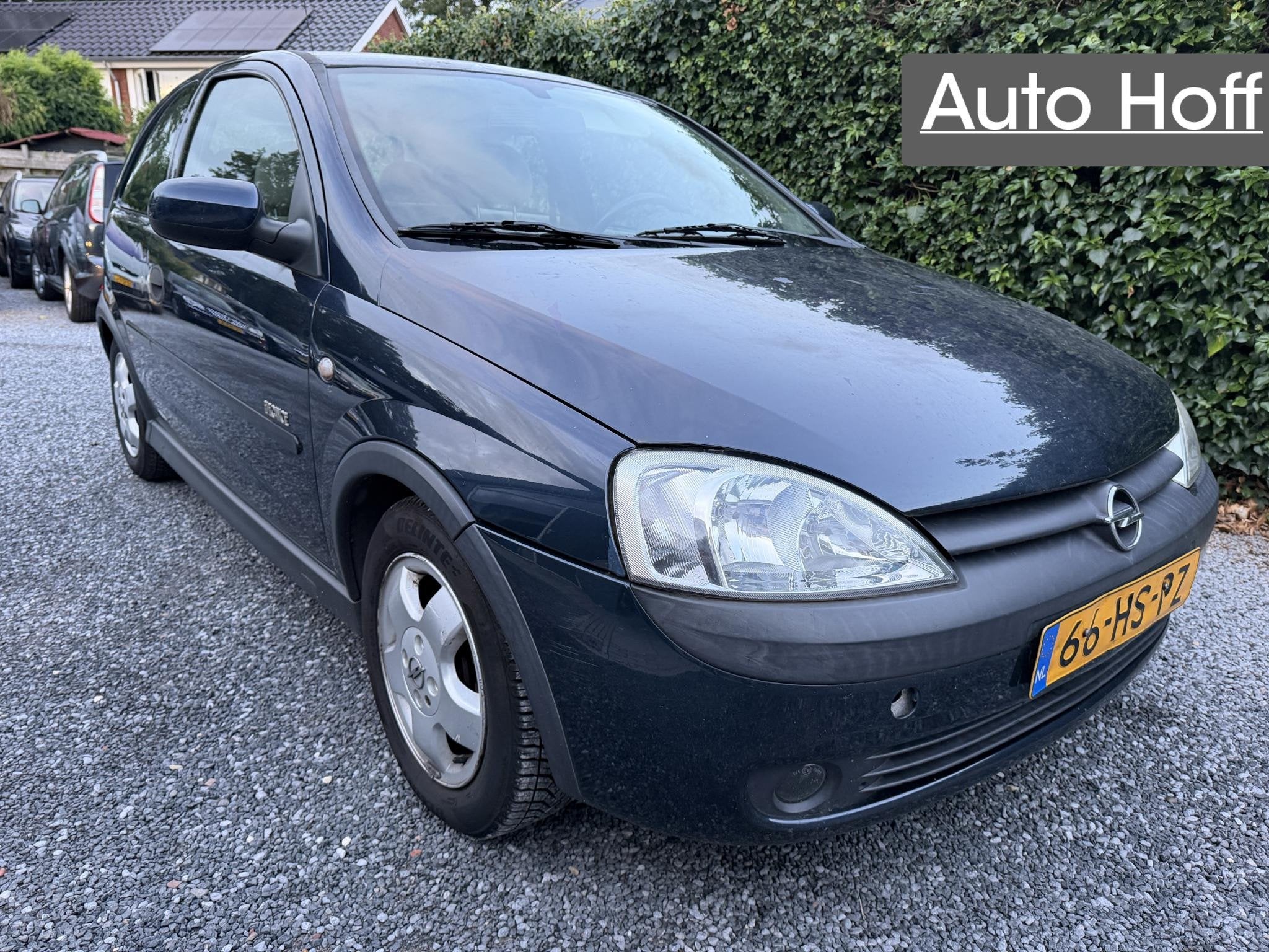 Opel Corsa 1.2-16V Elegance Automaat | Airco | Elekt. Ramen, Auto's, Gebruikt, Blauw, Origineel Nederlands, Bedrijf